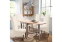 LuxusKollektion Stuhlbezug Cremeweiß XL 2er Set Stretch Bild 1