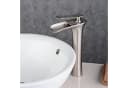 LuxusKollektion Waschtischarmatur Wasserfall Einhandmischer Tall Nickel-Finish Bild 3
