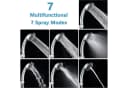 LuxusKollektion Handbrause Hochdruck 7 Einstellungen Silber Bild 1