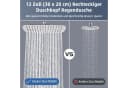 LuxusKollektion Regenduschkopf Edelstahl Rechteckig 30 x 20 cm Chrom Bild 3