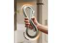 LuxusKollektion Brauseschlauch 2m Silikon Verdrehschutz Silber Chrom Bild 4