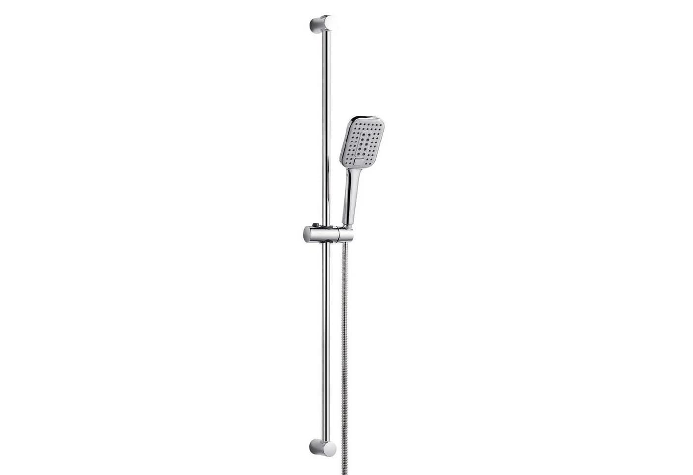 LuxusKollektion Duschset Quadratisch Chrom 3 Strahlarten - Bild 2