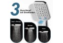 LuxusKollektion Duschset Quadratisch Chrom 3 Strahlarten Bild 3