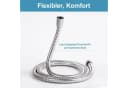 LuxusKollektion Duschset Quadratisch Chrom 3 Strahlarten Bild 5