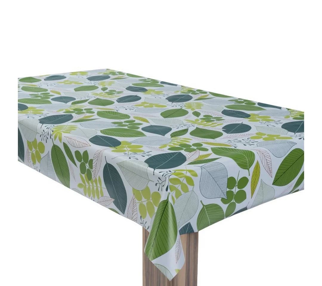 laro Wachstuchtischdecke Frisch Grün PVC Wasserabweisend - Bild 2