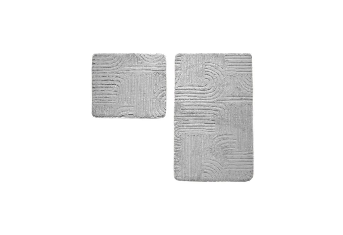 Almina Badematte WC-Set Elegance 2-teilig Polyester - Bild 2