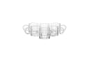 Almina Pearly Gläser-Set mit Henkel 300 ml 6-teilig Transparent Bild 1