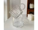 Almina Pearly Gläser-Set mit Henkel 300 ml 6-teilig Transparent Bild 4