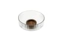 Almina Terra Bowl Grande Glasschale mit Akazienholz Bild 4