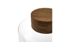 Almina Terra Bowl Grande Glasschale mit Akazienholz Bild 5