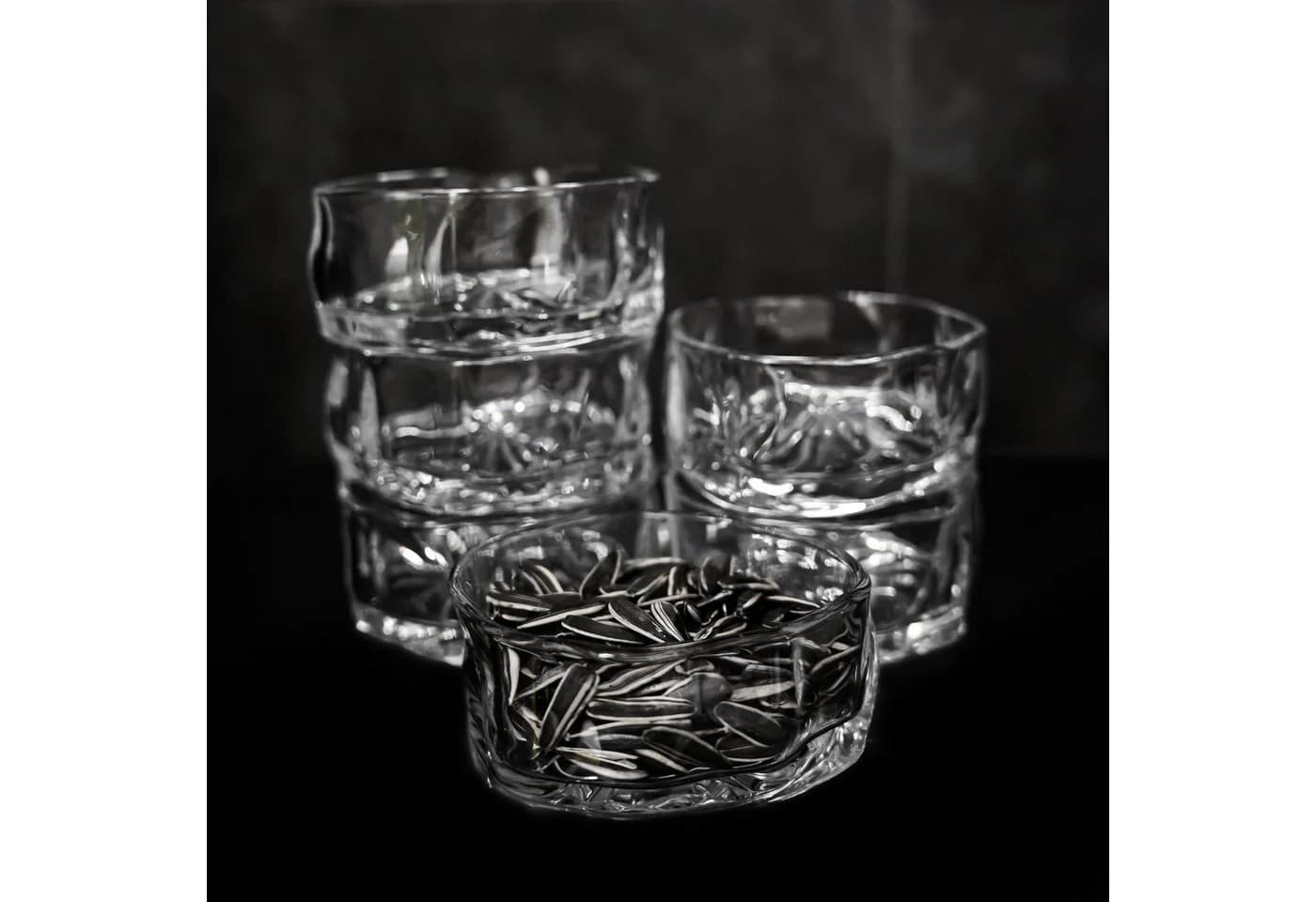 Almina Glasschalen 6-teilig Artic Buccia Transparent - Bild 4