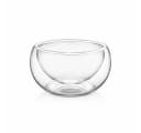 Almina Dessertschale 2er Set Glas Doppelwandig Transparent Bild 2