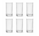 Almina Longdrinkgläser 6-tlg. Borosilikatglas Riffle-Design Bild 5