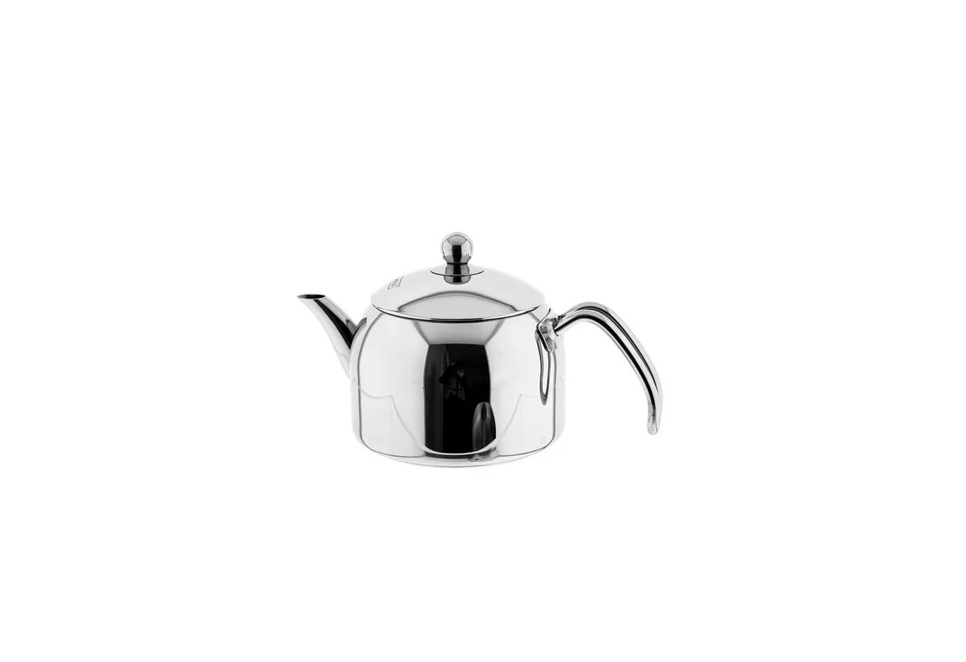 Almina Teekanne Liya Large 18/10 Edelstahl Silber Induktion