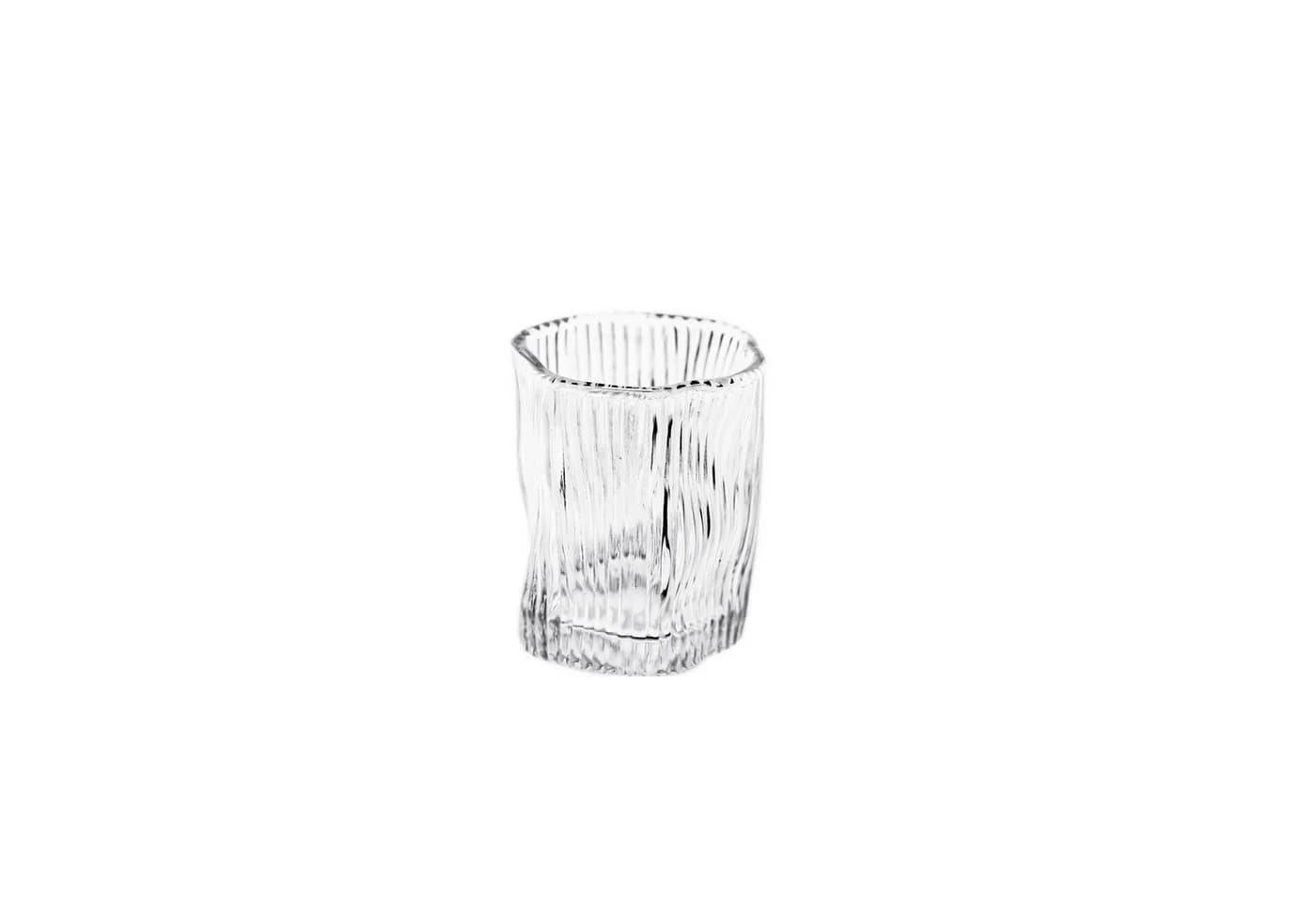 Almina Gläser-Set Artic Terra Piccolo 6-tlg. 60 ml Glas Relief-Optik