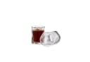 Almina Gläser-Set Artic Terra Piccolo 6-tlg. 60 ml Glas Relief-Optik Bild 2