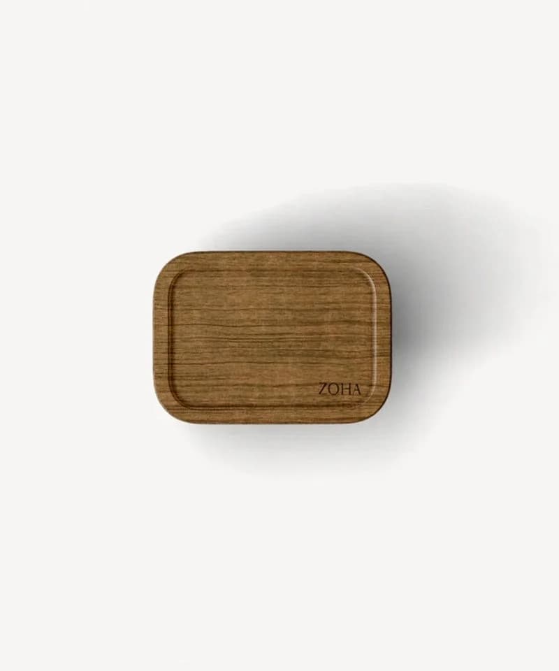 COFI 1453 Frischhaltedose Glas Akazienholz 2-tlg. Rechteckig Luftdicht