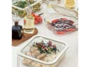 COFI 1453 Frischhaltedose Set Glas Borosilikat Luftdicht Stapelbar Bild 4