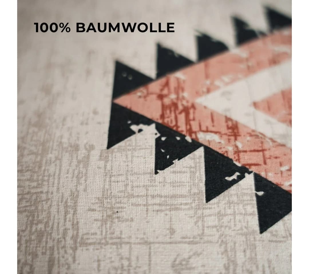 COFI 1453 Wendebettwäsche 100% Baumwolle Renforcé Ethno-Muster - Bild 5