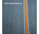 COFI 1453 Wendebettwäsche 100% Baumwolle Renforce Rostorange Blau Bild 5