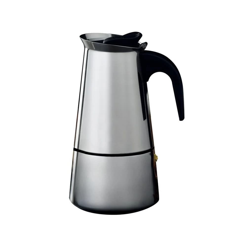 Cheffinger Espressokocher Edelstahl Induktion silber - Bild 2