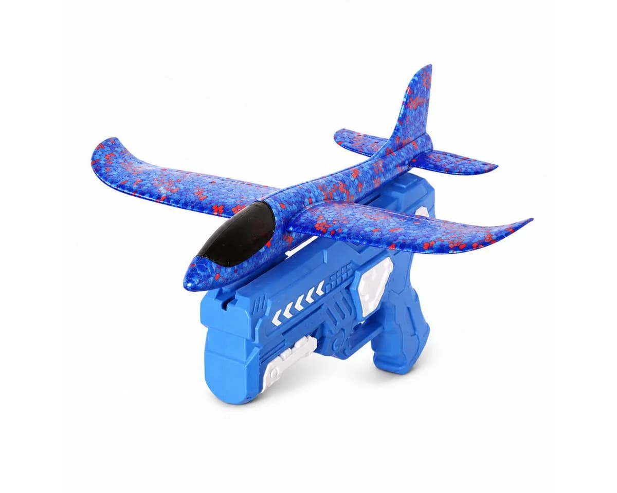 R2 Invest Schaumstoff Gleitflugzeug mit Launcher - Bild 2