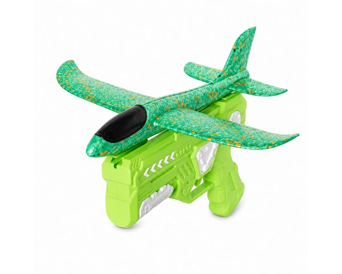 R2 Invest Schaumstoff Gleitflugzeug mit Launcher - Bild 2
