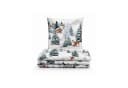COFI 1453 Biber-Bettwäsche 2-teilig Baumwollmix Winterdesign Bild 1