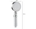 COFI Duschkopf Handbrause 5 Strahlarten Wasserstopp G1/2 Bild 1