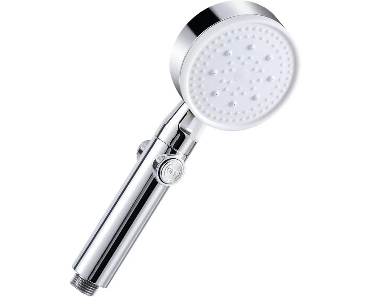 COFI Duschkopf Handbrause 5 Strahlarten Wasserstopp G1/2 - Bild 2
