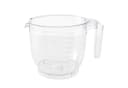 B-Home Messbecher 2-in-1 mit Rühr-Deckel 2200 ml Transparent/Weiß Bild 1