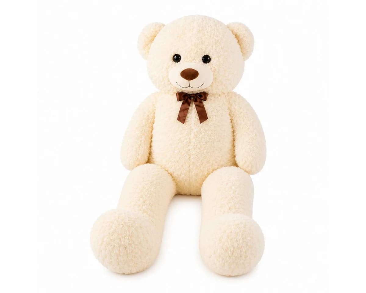 Jollity Kuscheltier XXL Teddybär 150 cm Beige/Braun - Bild 2