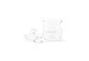 Almina Zuckerdose Glas 200ml mit Löffel transparent Bild 3