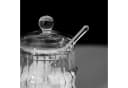 Almina Zuckerdose Glas 200ml mit Löffel transparent Bild 5