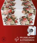 texpot Tischdecke Tischläufer Druckmotiv Rosen Frühling Bild 2