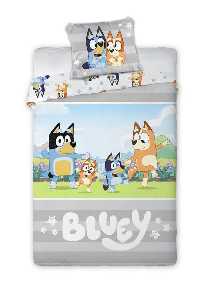 texpot Kinderbettwäsche Bluey Bingo bunt 2-teilig