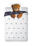 texpot Bettwäsche Teddybär Garnitur 2-teilig 100% Baumwolle Bild 1