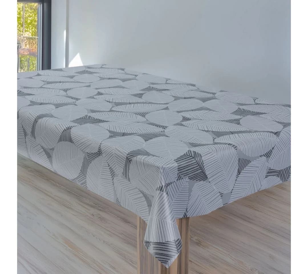 laro Wachstuchtischdecke Blatt Mix PVC Eckig - Bild 4