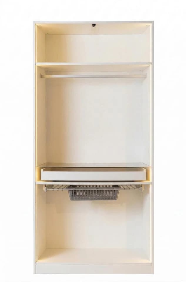 JVmoebel Eckkleiderschrank Ankleidezimmer Set Beige Modern - Bild 3