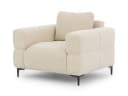 Xlmoebel Polstergarnitur Beige 3-tlg. mit Sessel und Kissen Bild 1