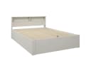 OTTO home Stauraumbett MAREILLES Beige Massivholz Industrial Bild 3
