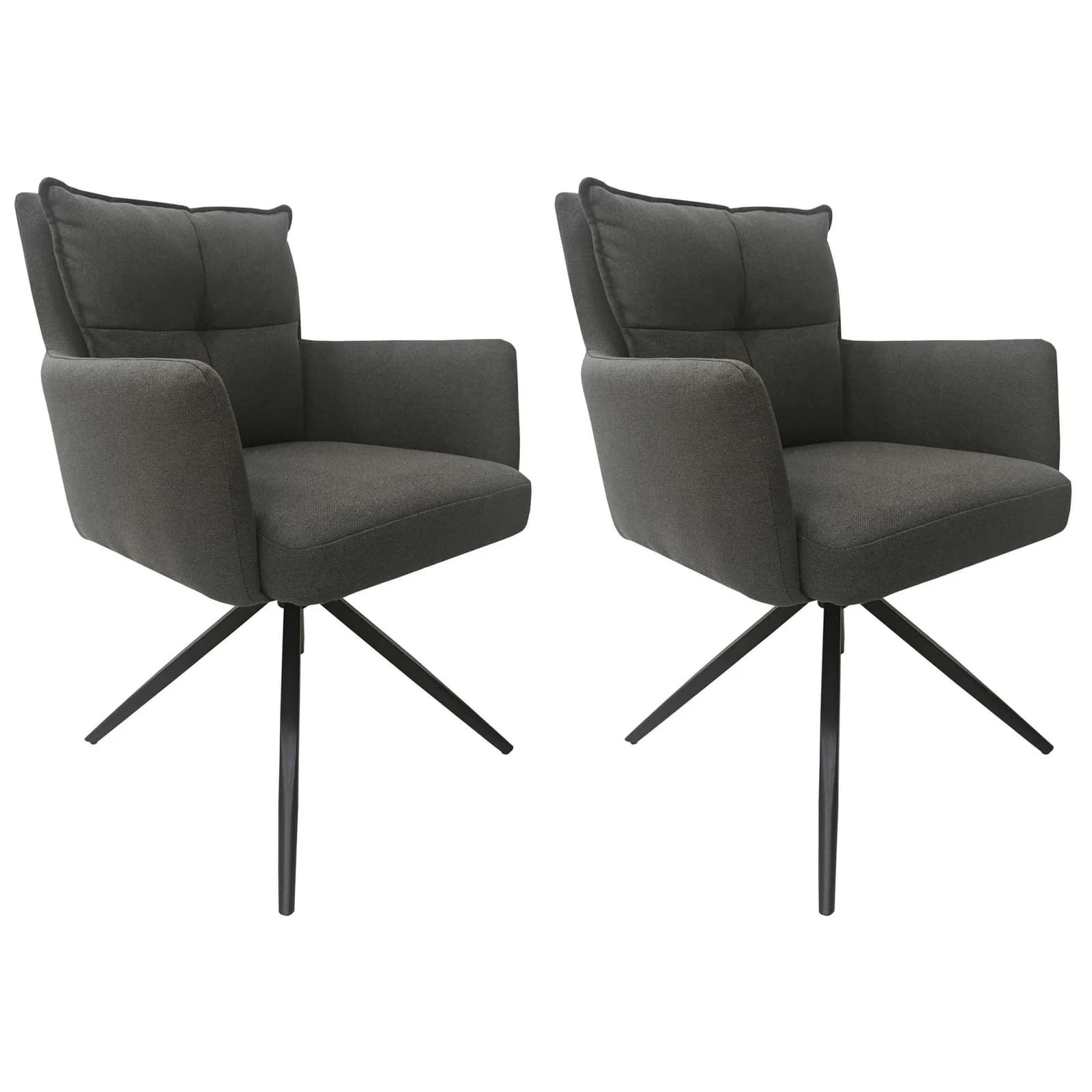 OTTO HOME Esszimmerstuhl Chiani 2er Set mit Armlehnen