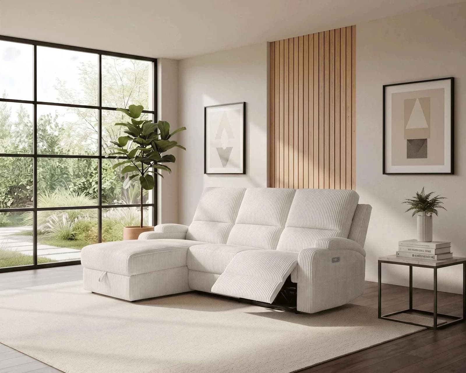 Ecksofa OTTO HOME NAPORI Cord Relaxfunktion USB-A