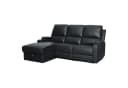 OTTO home Ecksofa NAPORI Kunstleder Schwarz mit Relaxfunktion Bild 4