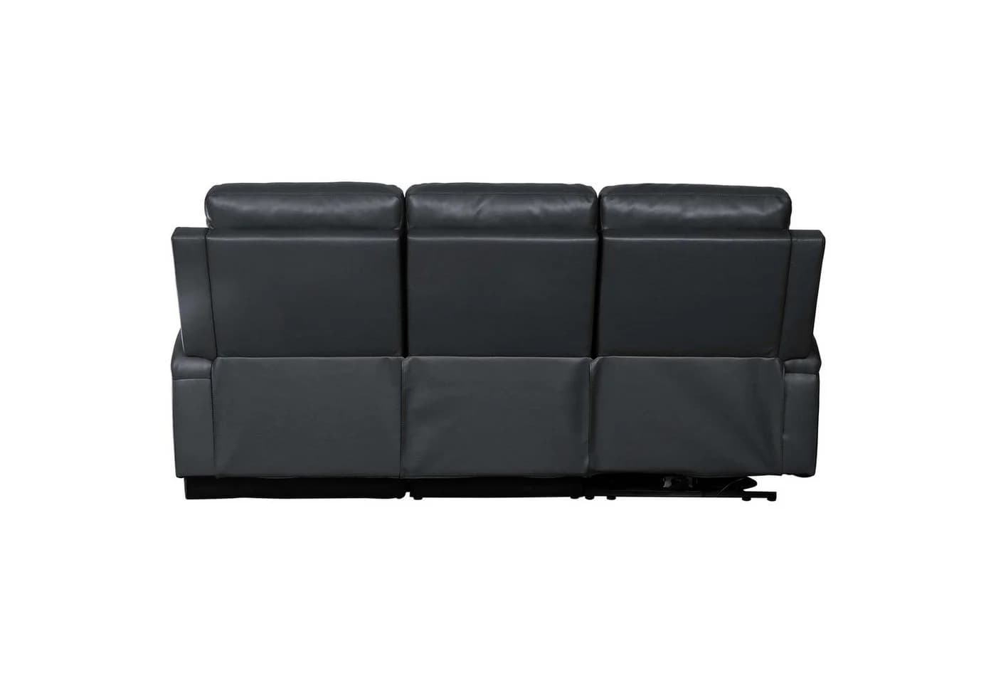 OTTO home Ecksofa NAPORI Kunstleder Schwarz mit Relaxfunktion - Bild 5