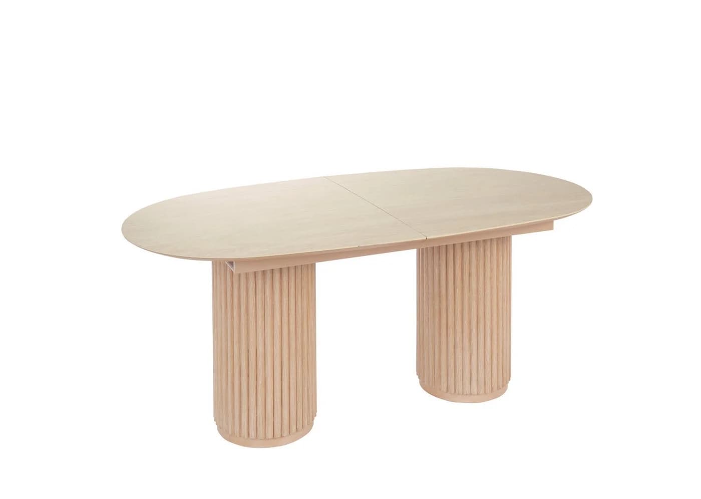 homsy by Ana Johnson Esstisch Solva Beige Ausziehbar Keramik