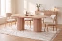 homsy by Ana Johnson Esstisch Solva Beige Ausziehbar Keramik Bild 2