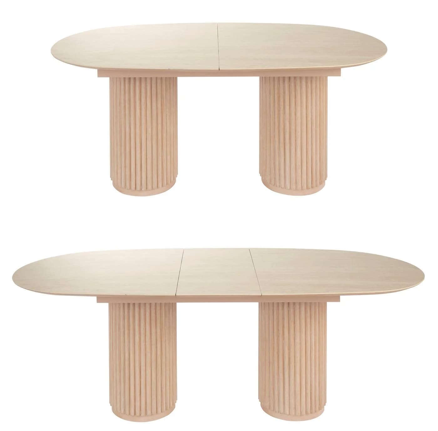 homsy by Ana Johnson Esstisch Solva Beige Ausziehbar Keramik - Bild 3