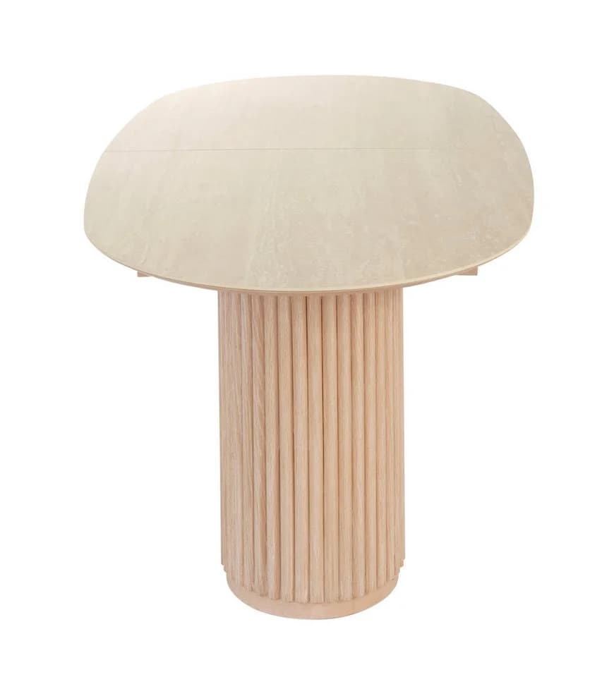 homsy by Ana Johnson Esstisch Solva Beige Ausziehbar Keramik - Bild 4