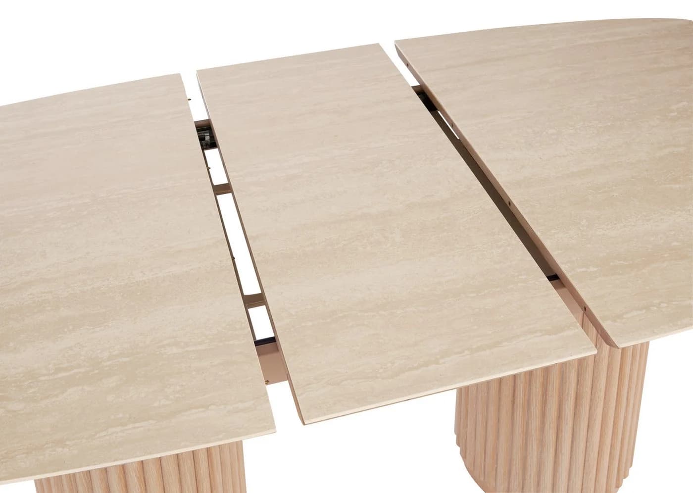 homsy by Ana Johnson Esstisch Solva Beige Ausziehbar Keramik - Bild 5